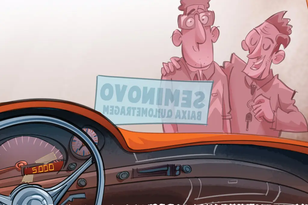 Como descobrir se o carro usado tem quilometragem adulterada