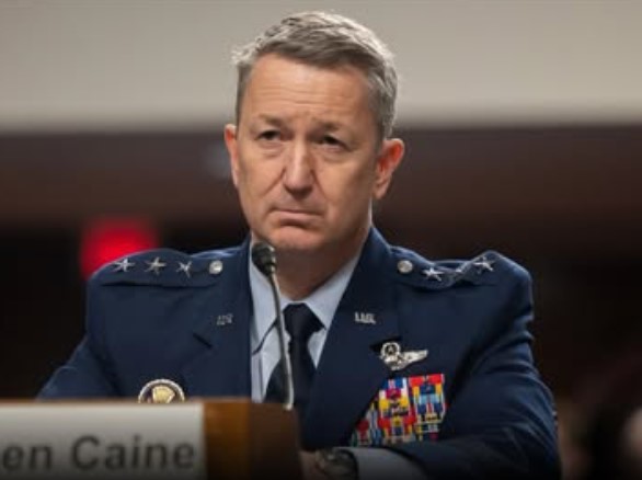 chefe do Estado-Maior Conjunto dos Estados Unidos (EUA), general Dan Caine