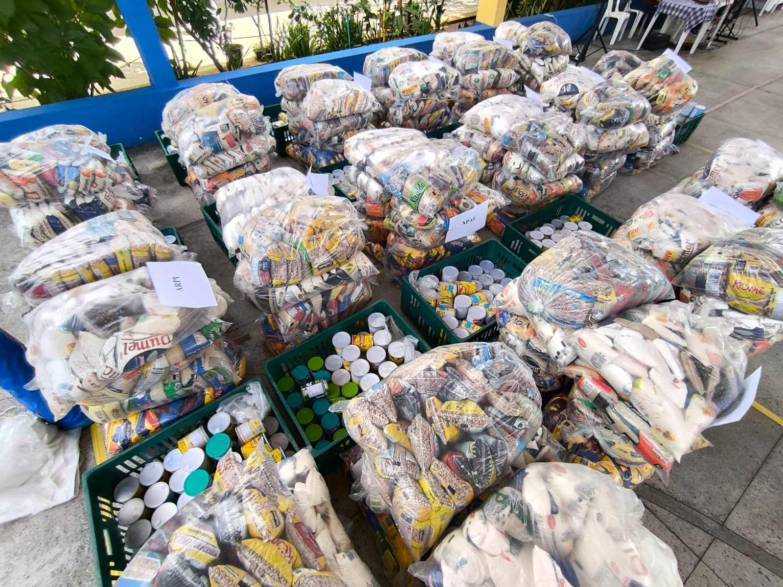 Prefeitura do Natal realiza entrega de alimentos no Instituto Vida Videira nesta sexta-feira (4)