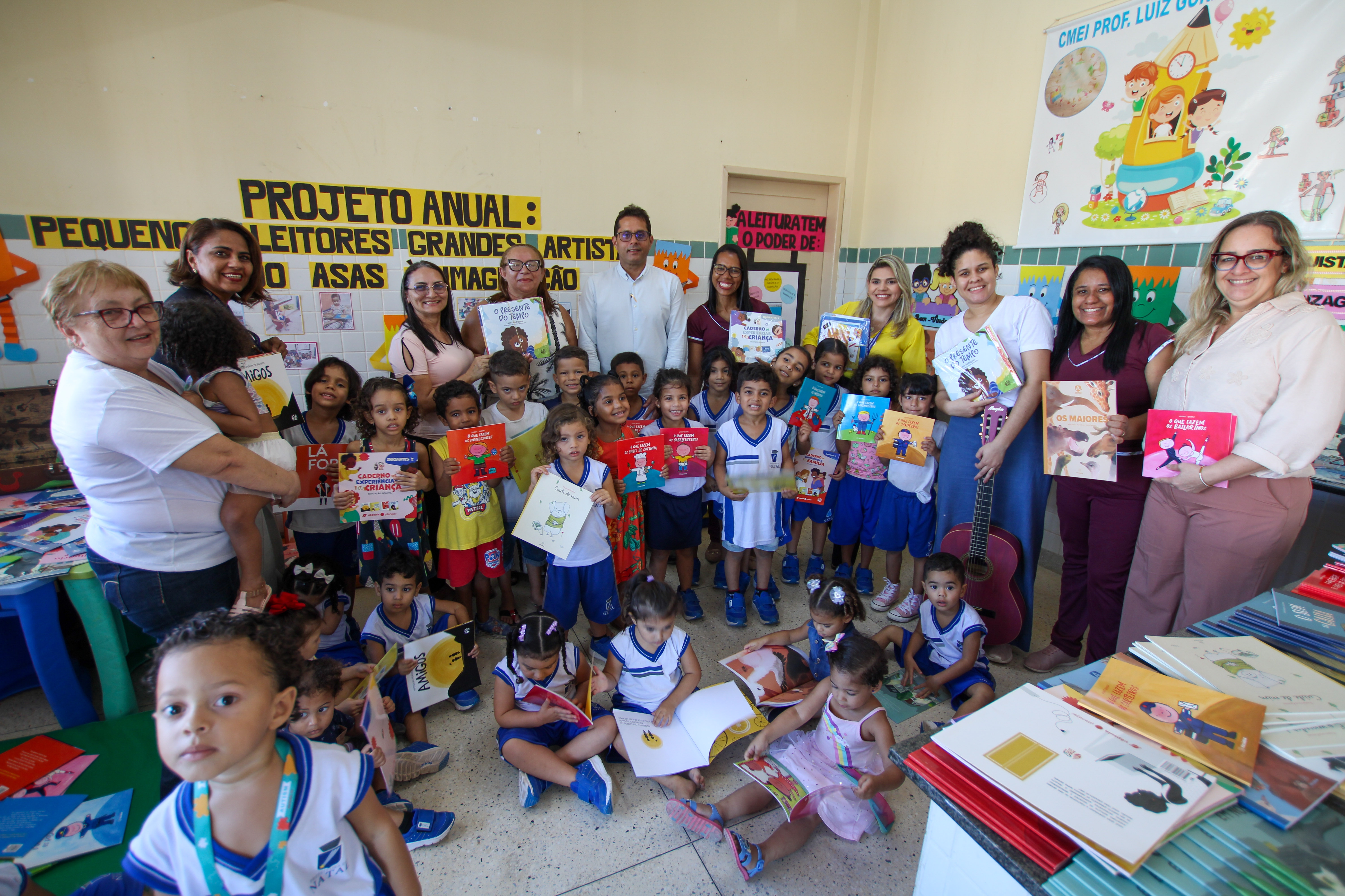 Prefeitura do Natal investe cerca de R$ 5 milhões em livros de literatura infantil