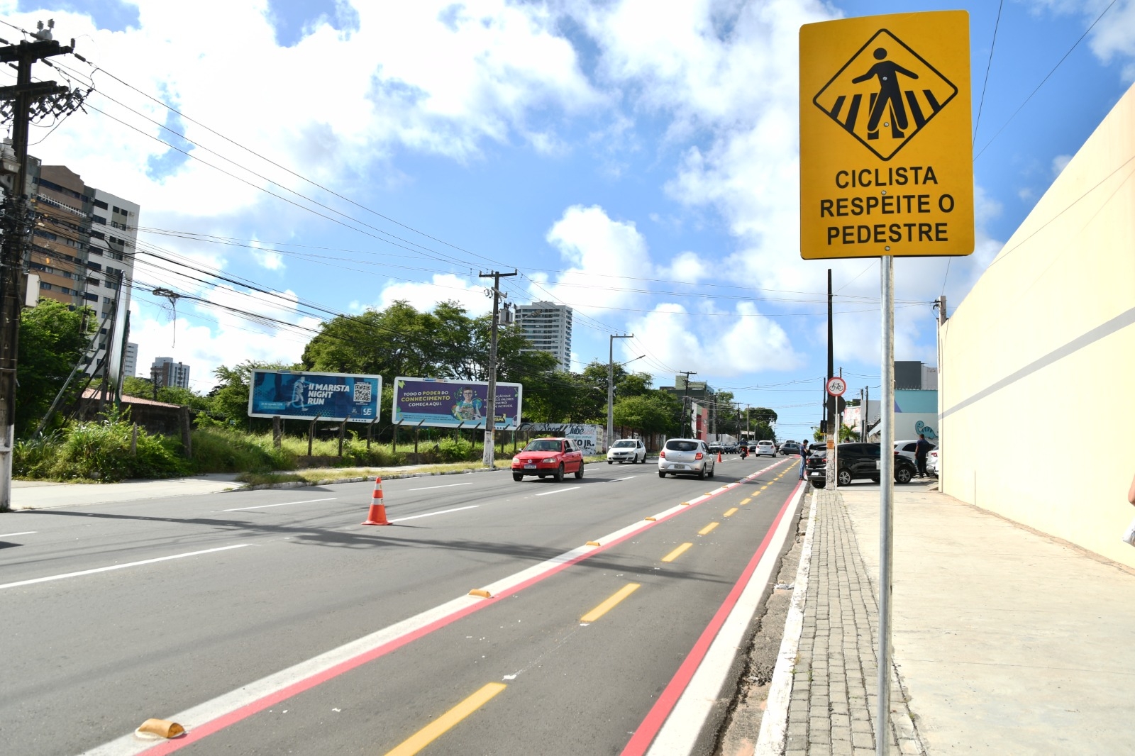 STTU libera tráfego da ampliação do Binário Jaguarari/São José neste fim de semana