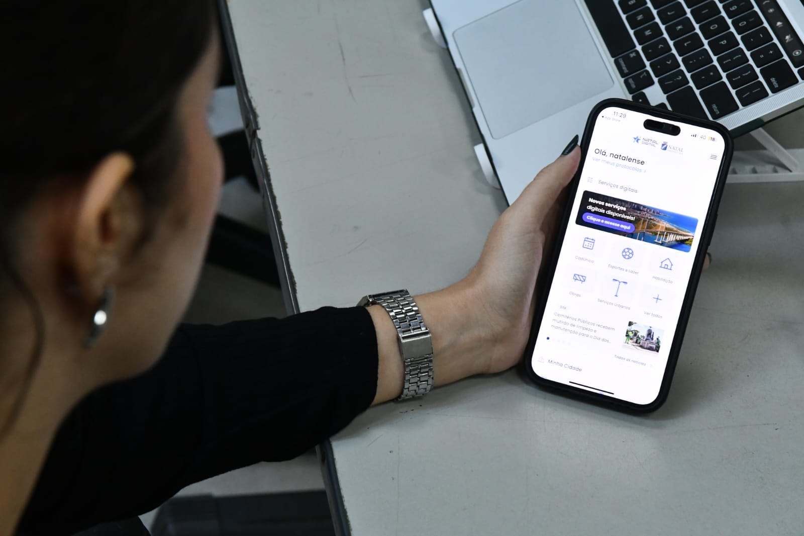 Seinfra orienta como solicitar demandas pelo aplicativo Natal Digital