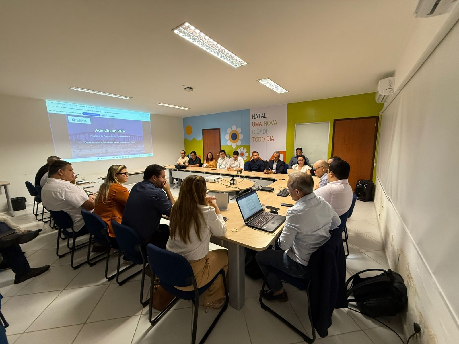 Reunião das Câmaras Temáticas discute adesão de Natal ao PEF