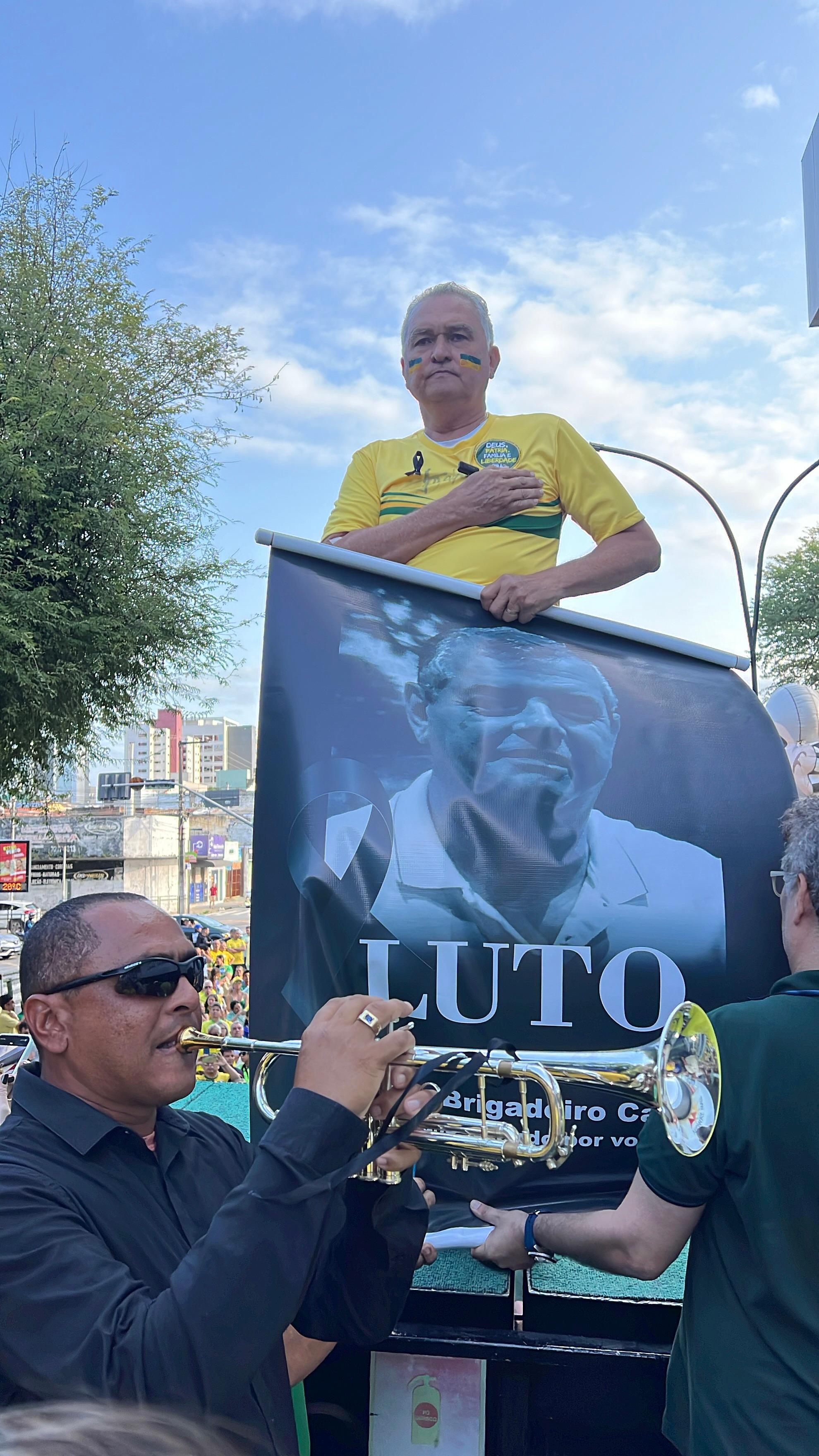 Girão reforça defesa da Anistia no 7 de setembro e faz homenagem ao Beigadeiro Carlos Eduardo que faleceu sábado 