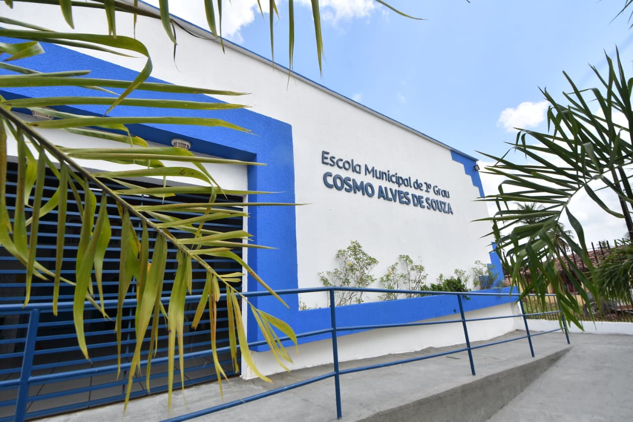 Prefeitura de São Gonçalo conclui restauração do CMEI Cosmo Alves em Barro Duro