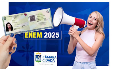 Nova Identidade: Câmara Cidadã  atende candidatos para o ENEM 2025 e IFRN nesta sexta-feira (03)