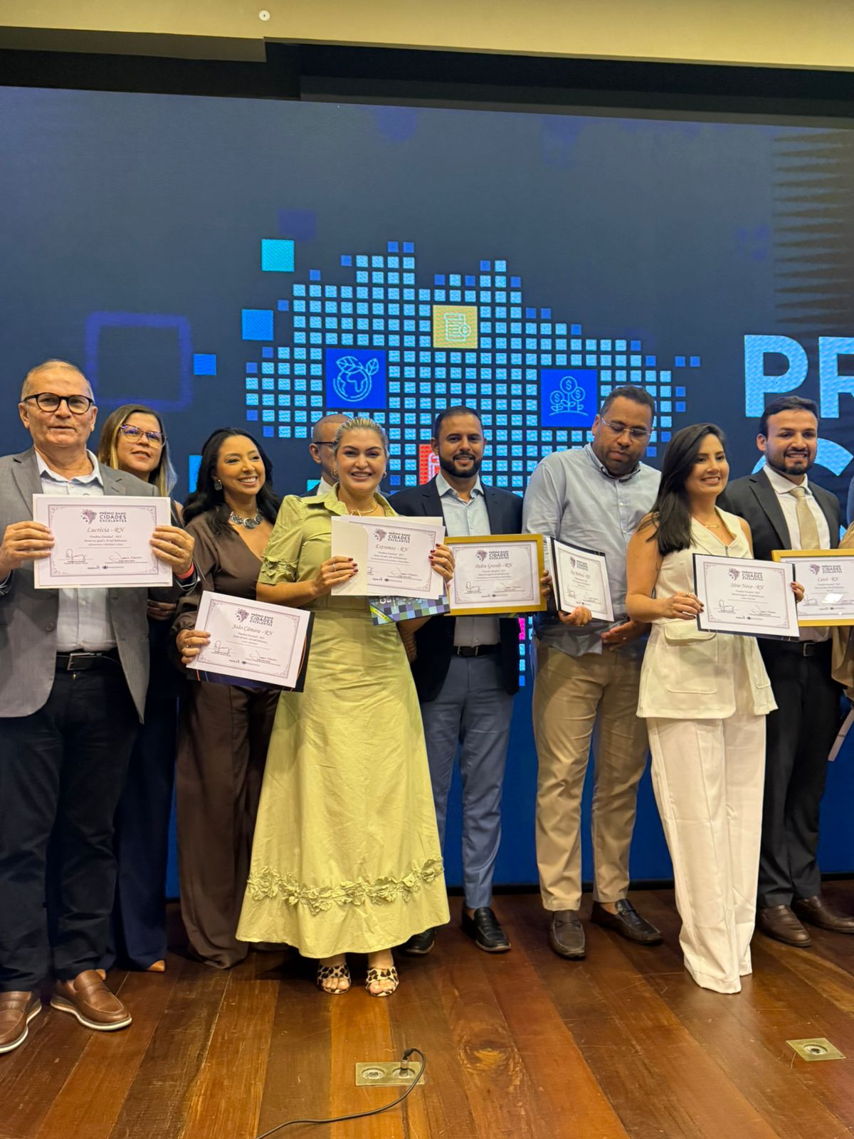 Extremoz é premiada no Prêmio Band Cidades Excelentes 2025 por boas práticas de gestão