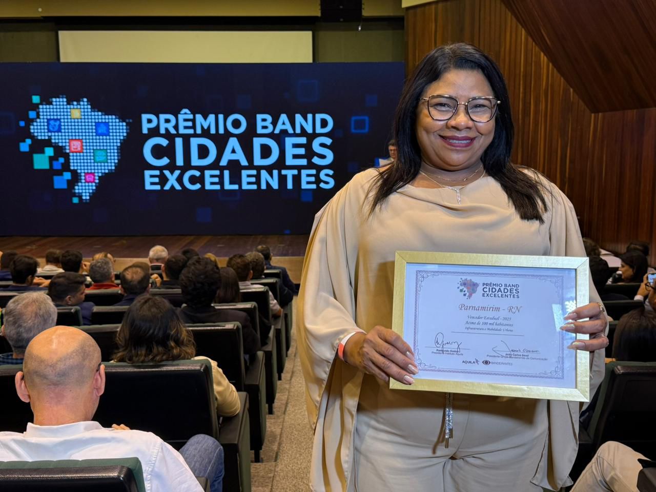 Parnamirim premiada entre as melhores gestões do RN