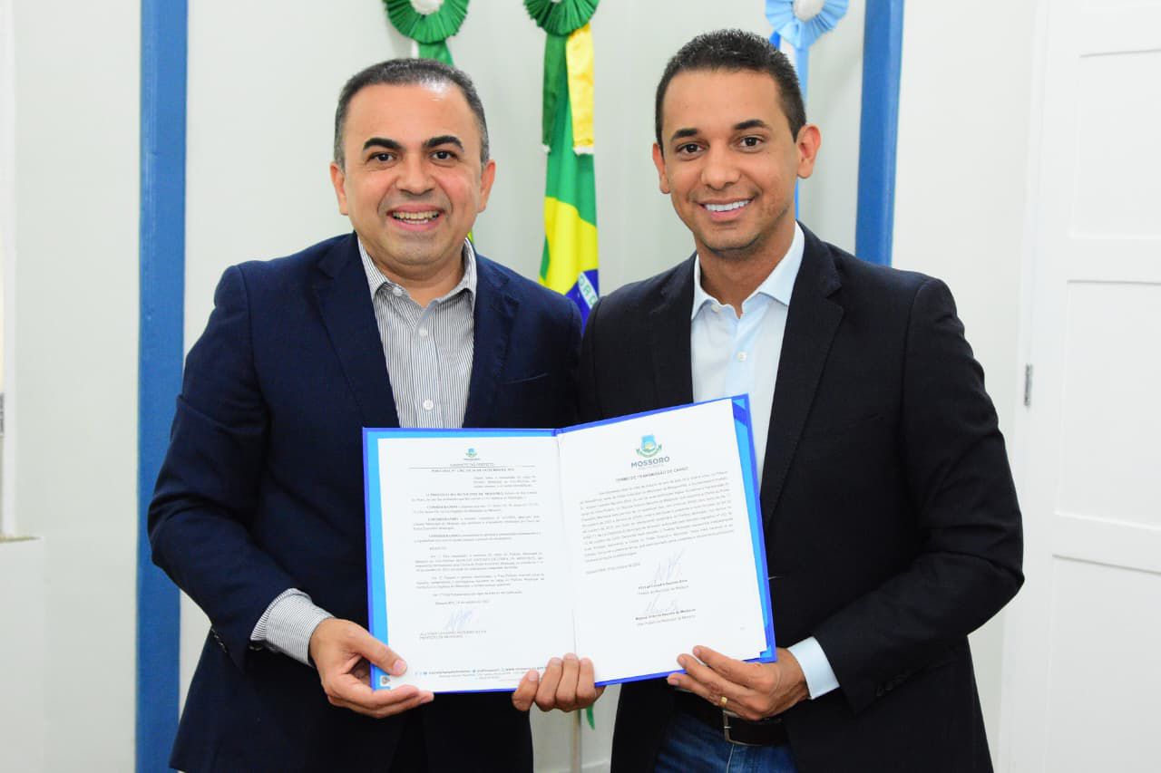 Prefeito Allyson transfere cargo ao vice-prefeito Marcos para viagem à China a convite do União Brasil