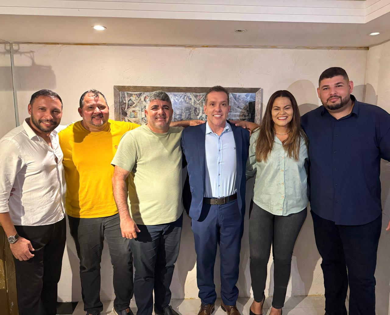 Eriko Jácome recebe apoio de cinco vereadores de Extremoz para sua pré-candidatura a deputado estadual