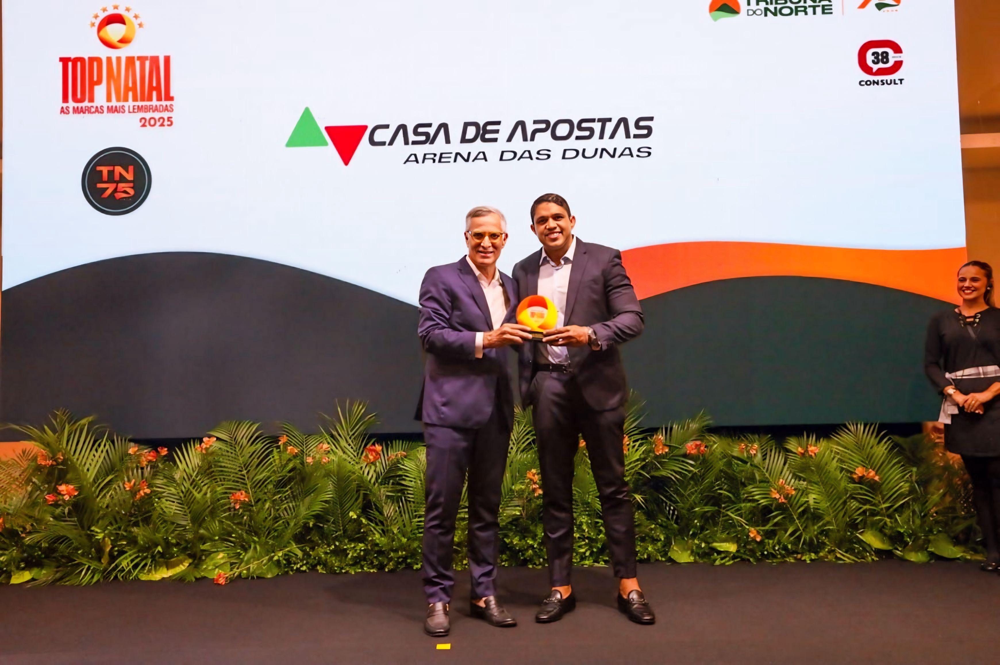 Arena recebe homenagem na premiação Top Natal 2025
