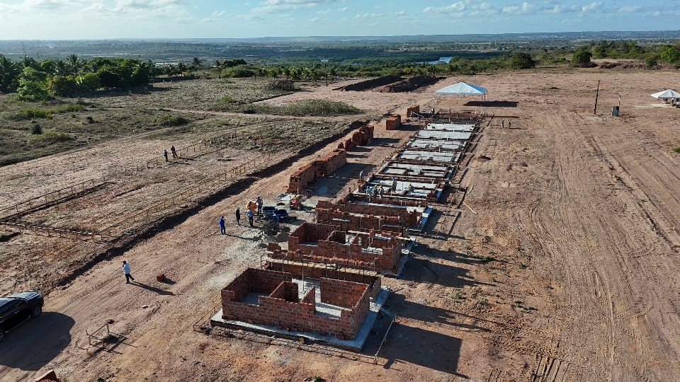 Prefeito Emídio Júnior visita obras do Minha Casa, Minha Vida em Macaíba