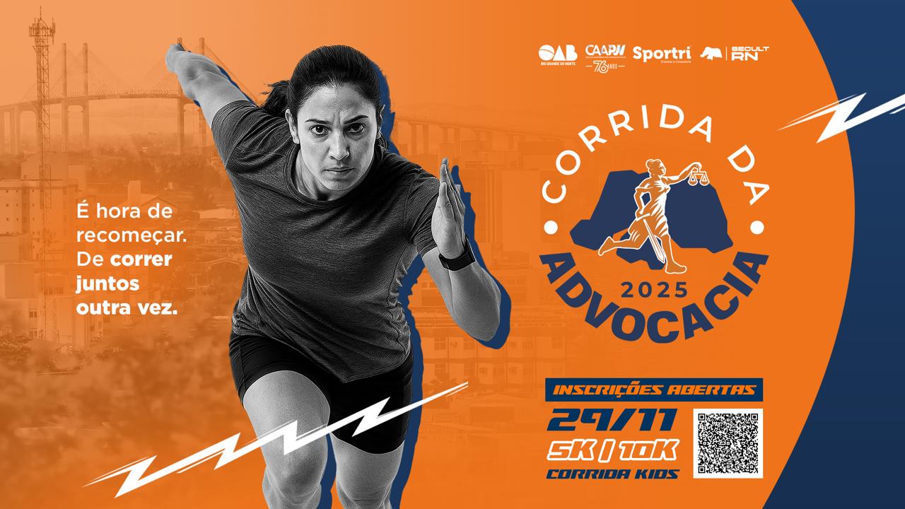 Corrida da Advocacia retorna ao calendário esportivo no dia 29 de novembro com largada no Museu da Rampa