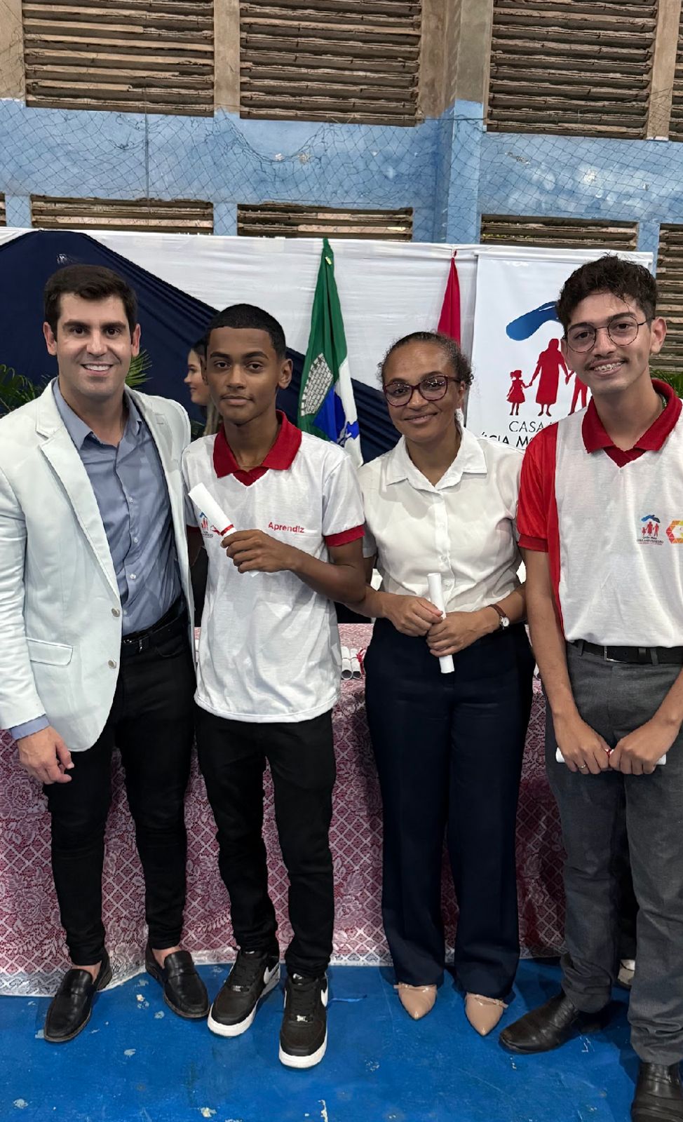 Robson Carvalho destaca parceria com a Casa do Menor Trabalhador na qualificação profissional de jovens