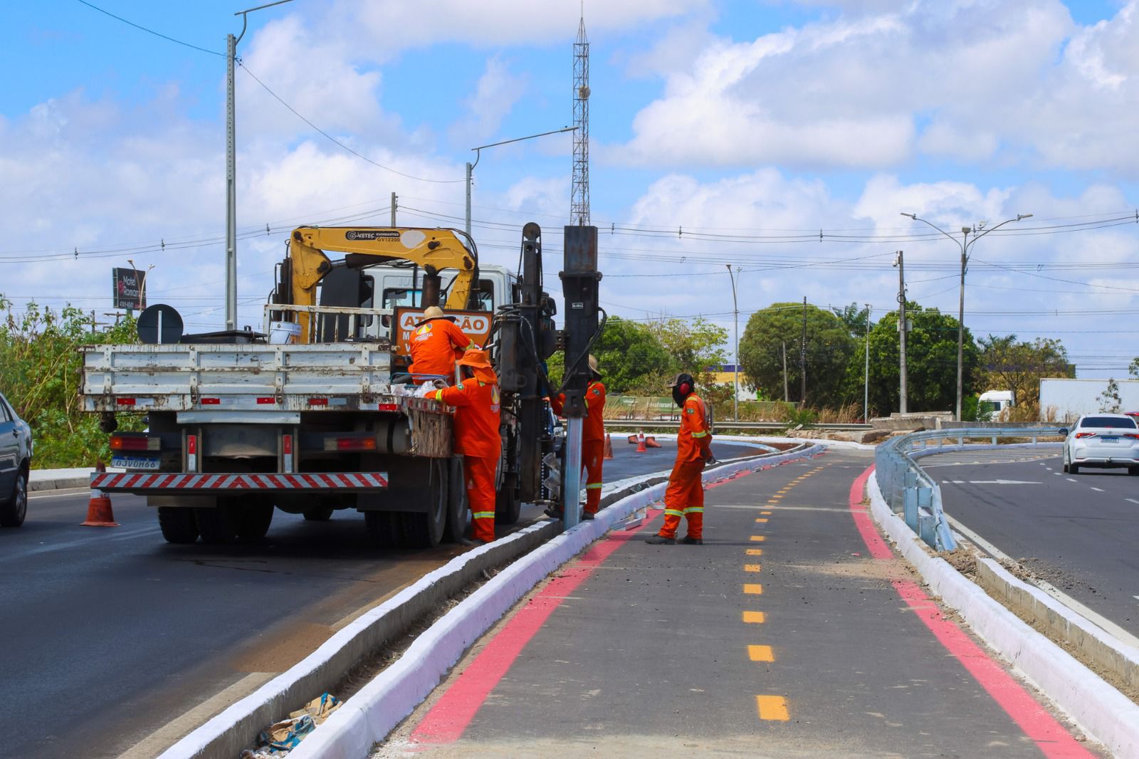 Prefeitura de Parnamirim: obras da RN-313 avançam e entram na reta final