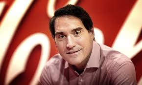 vice-presidente Executivo e COO, o brasileiro Henrique Braun coca cola