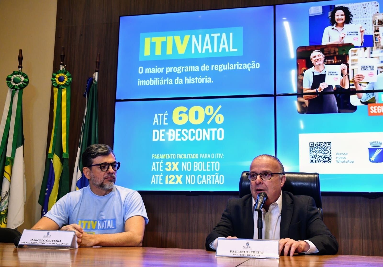 Natal encerra redução do ITIV com quase 4.500 imóveis regularizados