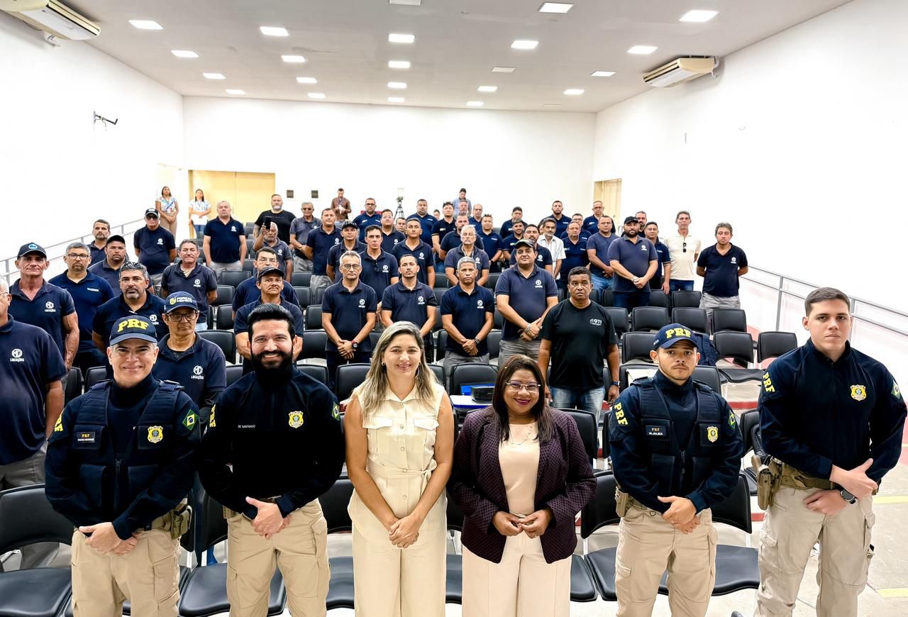 Parnamirim inova com  capacitação de condutores do transporte escolar junto a PRF