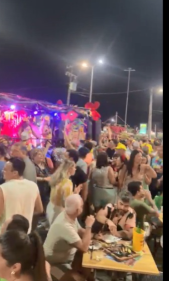 A lembrança do povo a Lula no carnaval de Caicó