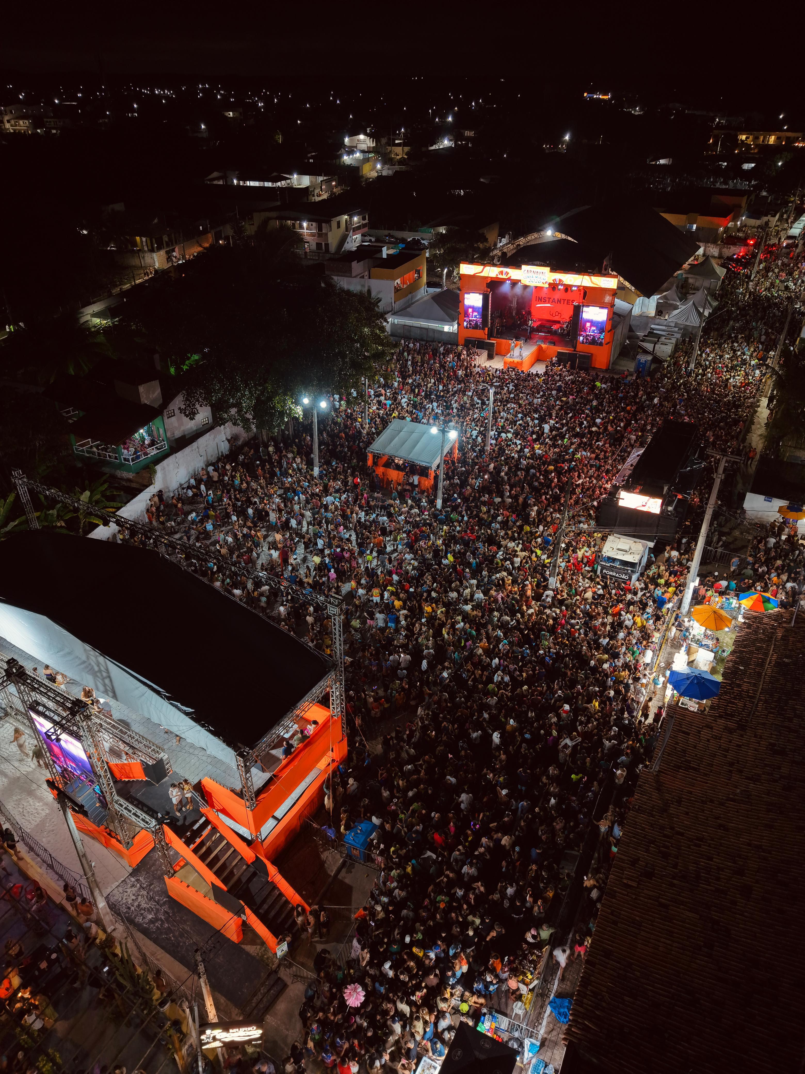 Carnaval de Ceará-Mirim reúne mais de 40 mil pessoas na segunda-feira e movimenta Muriú e Jacumã com grandes atrações 