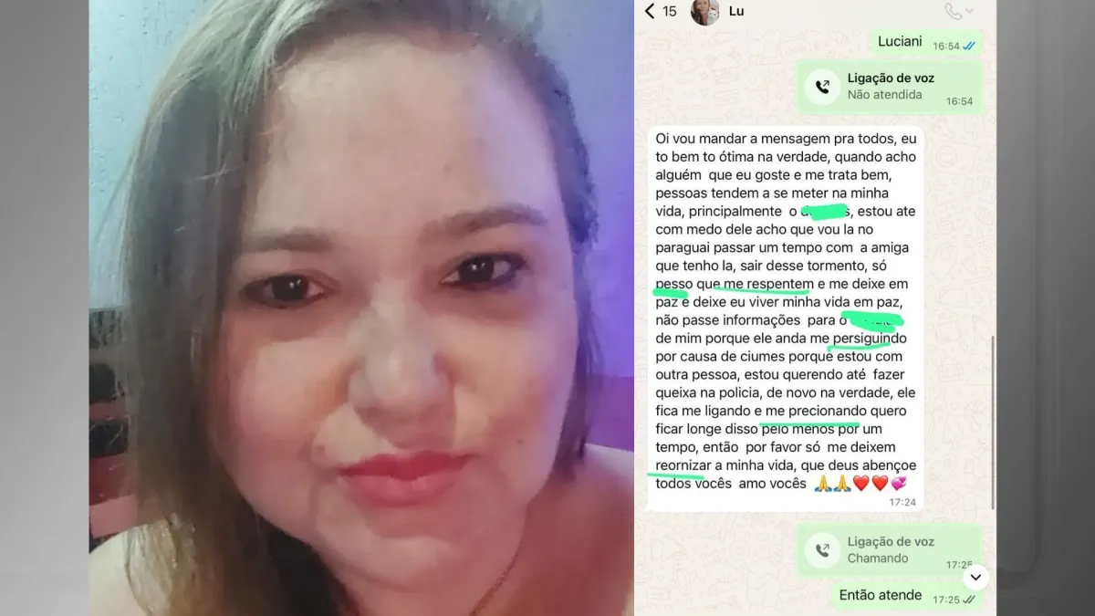 Erros gramaticais em mensagem levam família a registrar sumiço de gaúcha