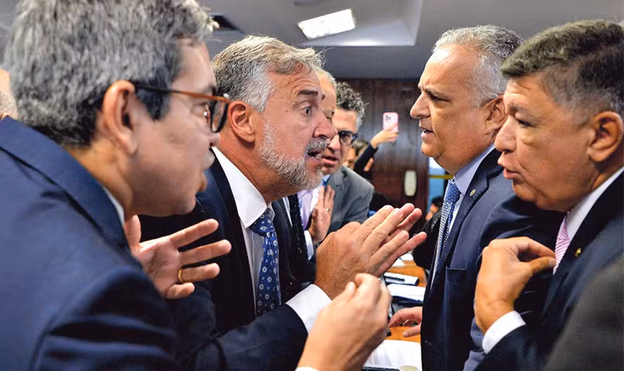 politicos discussão congresso nacional