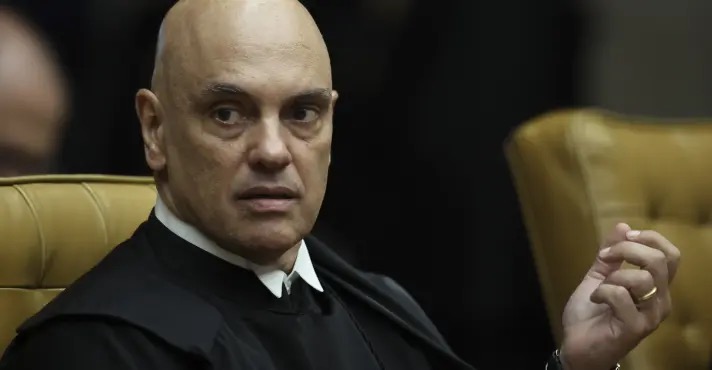 Moraes participa da cerimônia de abertura do ano judicial no Supremo Tribunal Federal, em Brasília - 2/2/2026 | Foto: Mateus Bonomi/Agência de Fotografia/Estadão Conteúdo
