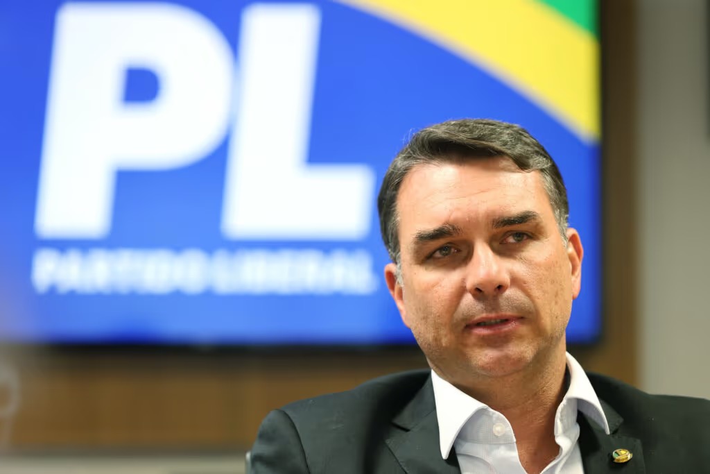 FLÁVIO BOLSONARO | Foto.: Beto Barata/ PL