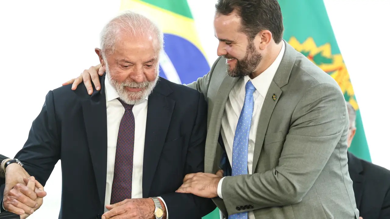 Lula e Dario Durigan | Foto: Marcelo Camargo/Agência Brasil 