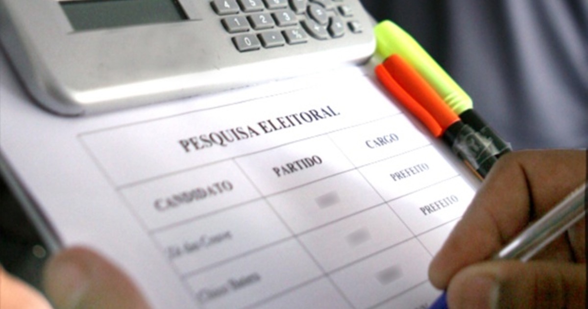 Pesquisa eleitoral – Foto: Divulgação/TSE