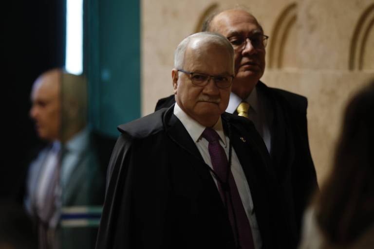 Ministros Edson Fachin, Gilmar Mendes e Alexandre de Moraes stf