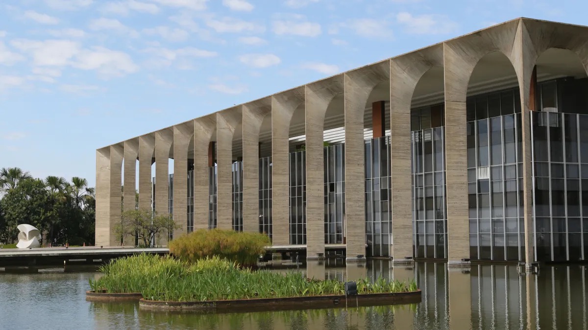 Palácio do Itamaraty, sede do Ministério das Relações Exteriores do Brasil  • Fabio Rodrigues Pozzebom/Agência Brasil