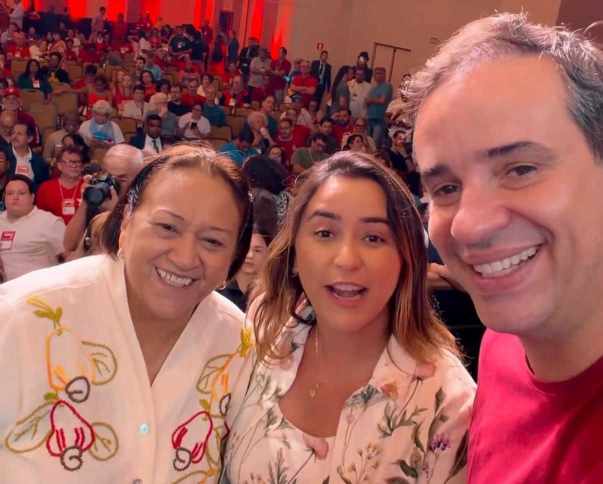 Fátima bezerra, samanda Alves e cadu xavier