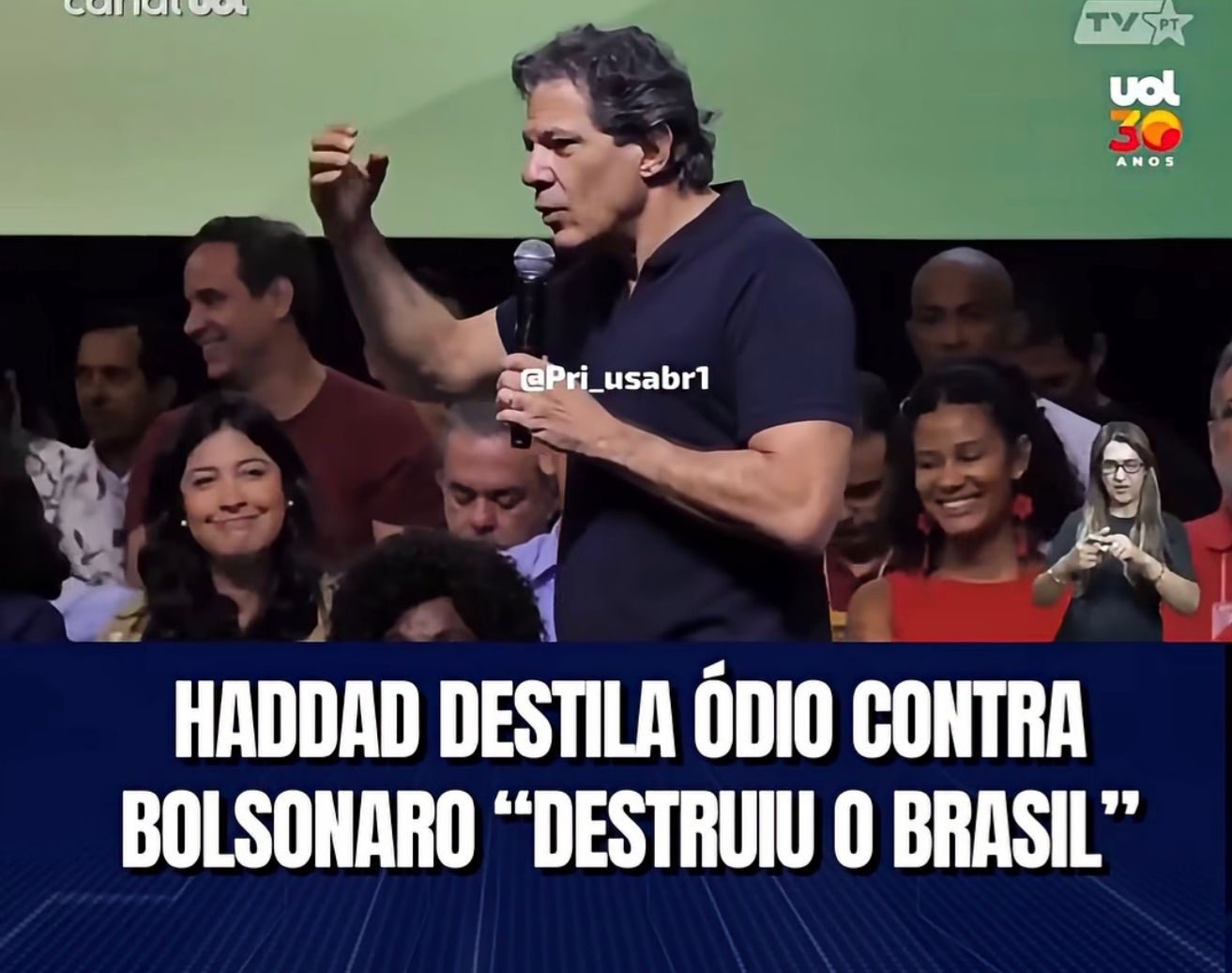 Cadu Xavier participa de evento do PT com defesa de Maduro, ataques a Bolsonaro e vídeo alinhando narrativas contra Flávio
