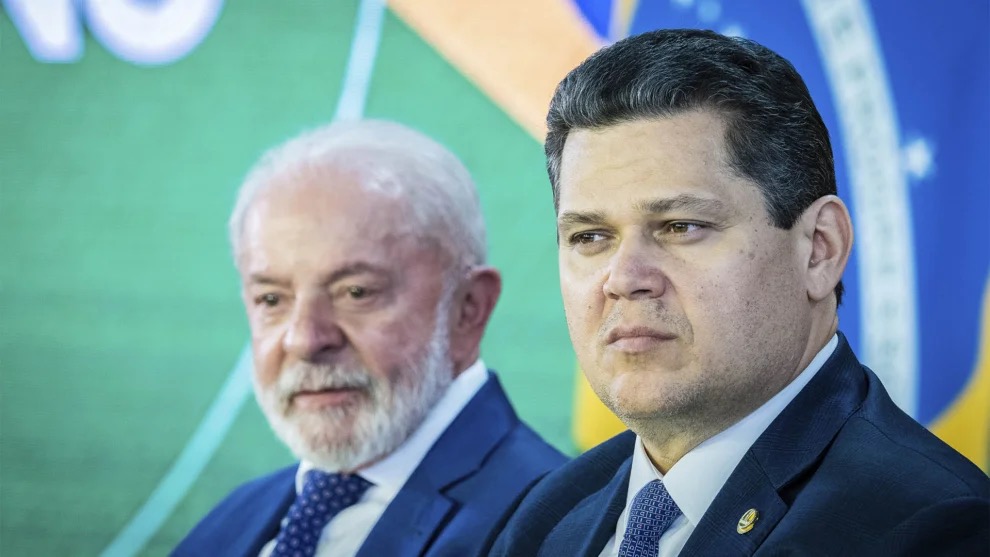 LULA E ALCOLUMBRE | Foto: Pedro Gontijo / Presidência Senado