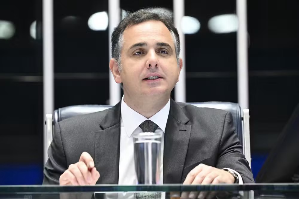 Senador Rodrigo Pacheco (PSB-MG) — Foto: Edilson Rodrigues/Agência Senado