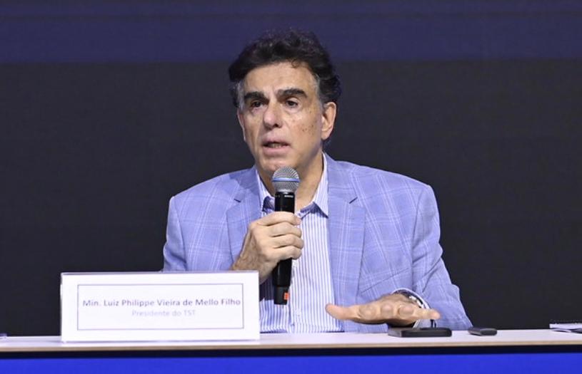  Luiz Philippe Vieira de Mello Filho, presidente do TST. (Foto: Alan Rones/Daniel Moutinho/Divulgação/Anamatra