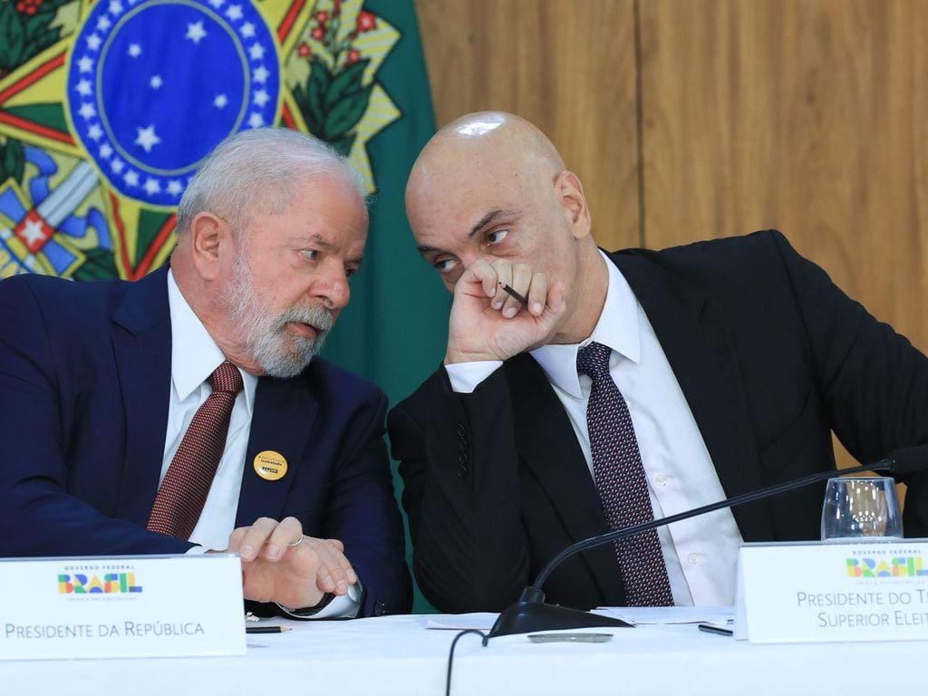 Lula e ministro Alexandre e Moraes | Foto: Lula Marques/