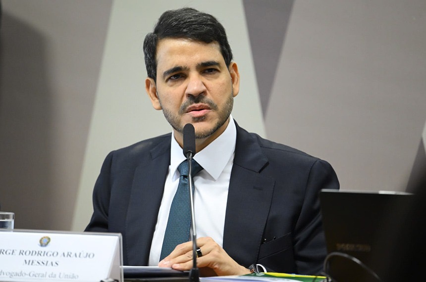 Advogado-Geral da União (AGU), Jorge Messias - (Foto: Andressa Anholete/Agência Senado)