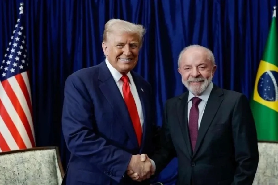 Lula e Trump | Ricardo Stuckert/PR
