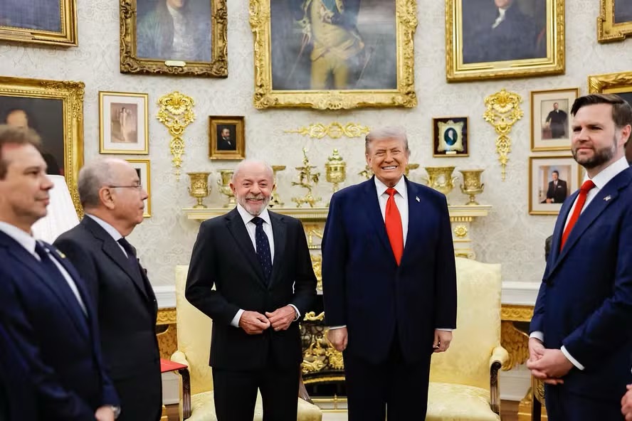 Lula e Donald Trump em encontro na Casa Branca, em maio de 2026 — Foto: Ricardo Stuckert / PR