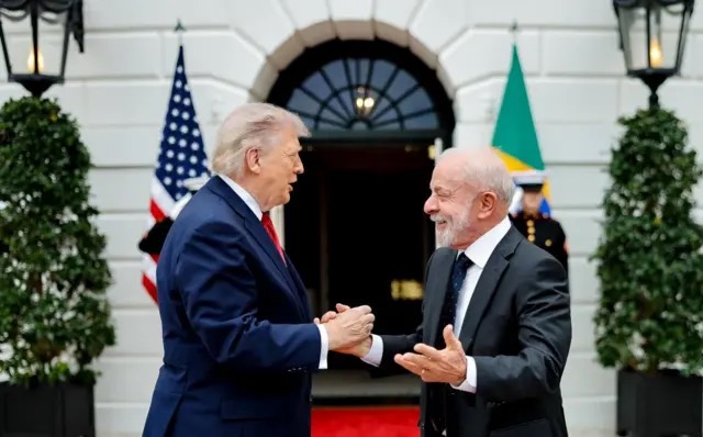 trump e lula | RICARDO STUCKERT/PR