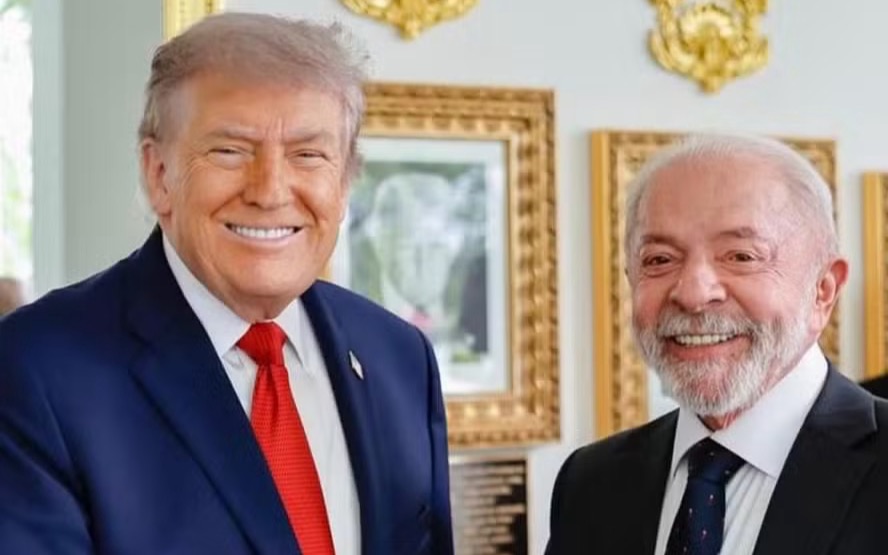 Presidentes Donald Trump e Lula em encontro na Casa Branca, em maio de 2026 — Foto: Divulgação/Lula