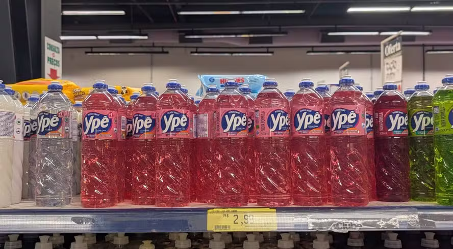 detergente sabão Ypê