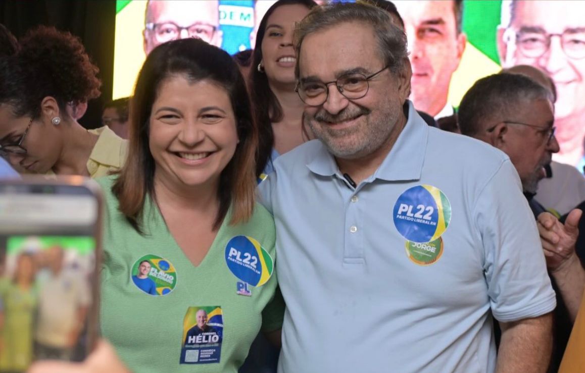 Carla Dickson e Alvaro Dias