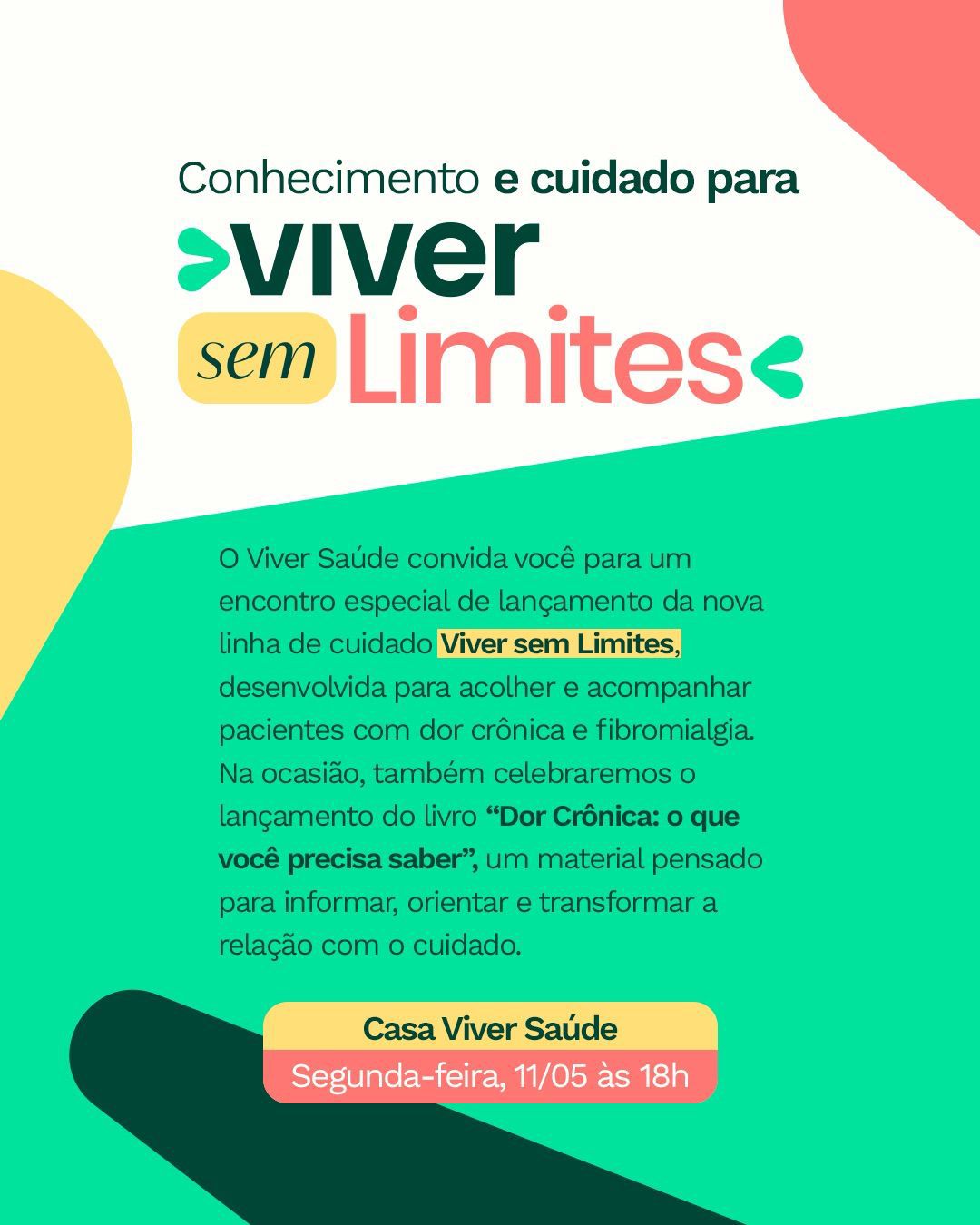 Viver Saúde lança projeto Viver sem Limites