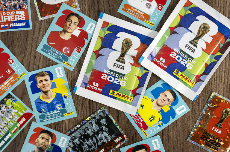 Escolas criam regras para troca de figurinhas da Copa como forma de evitar conflitos