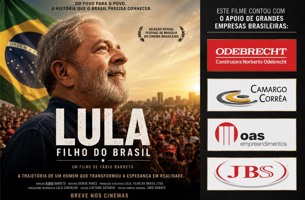 Enrolados na Lava Jato bancaram filme de Lula