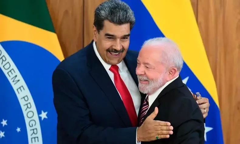 Nicolas maduro e lula | (foto: EVARISTO SÁ/AFP)