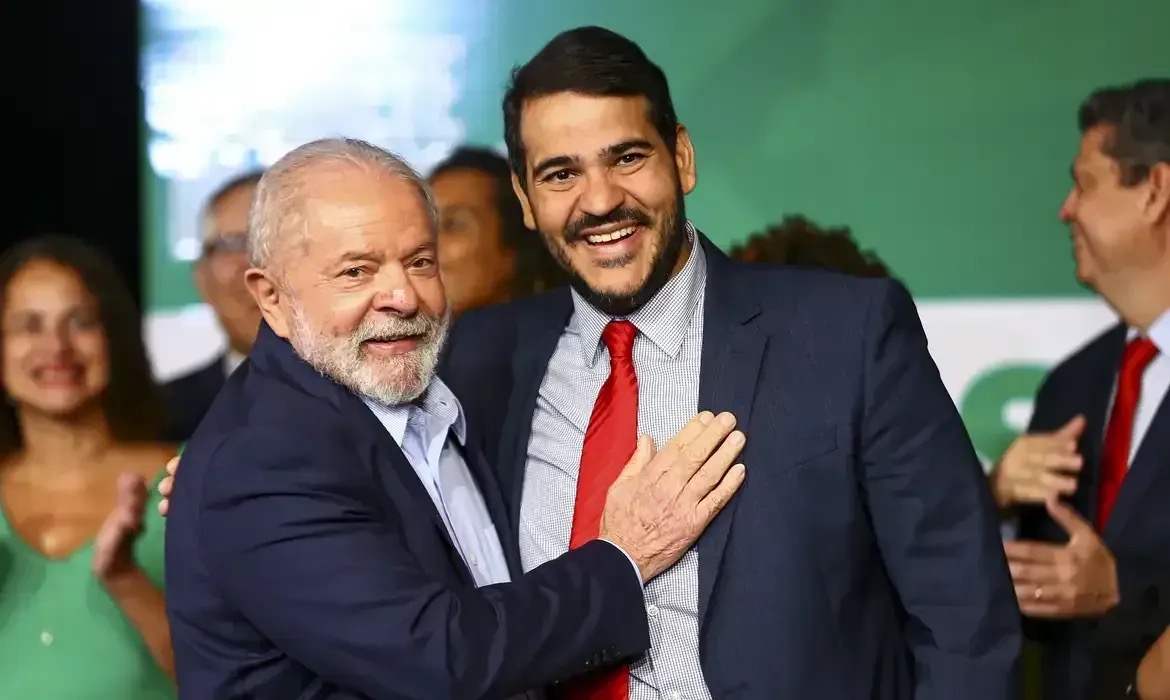 O presidente Luiz Inácio Lula da Silva e Jorge Messias  • Marcelo Camargo/Agência Brasil